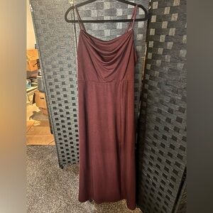 Birdy Grey Burgundy Dress